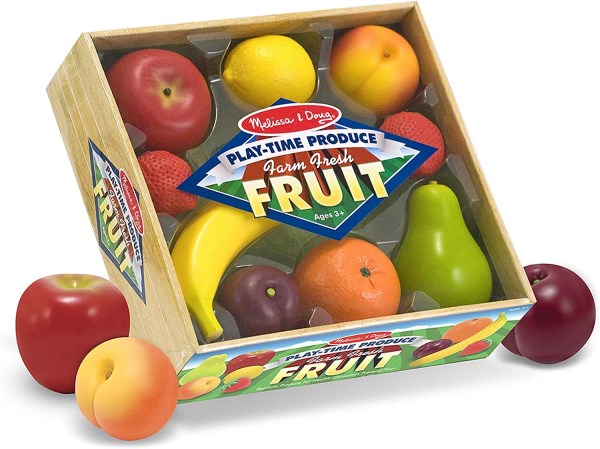 Melissa & doug fruits & vegetables hot sale playtime set